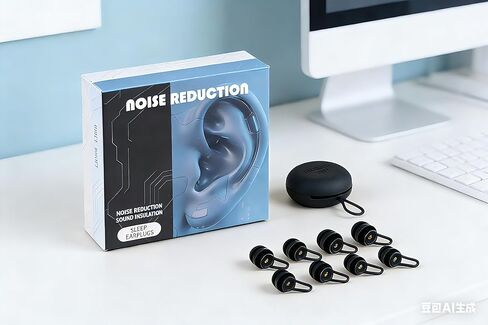Side Sleeper Earplugs (4 Pack) -52dB Noise Reduction, Ultrasoft Silicone, Pain-Free Comfort, Snoring & Sleep Suppression, Focus & Study .Family Set 1 Box (S/M/L) with Carrying Case. in Saudi Arabia