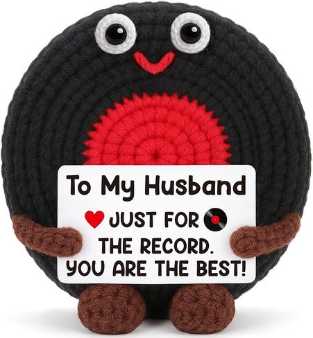 Gifts for Uncle Birthday Gifts for Best Uncle Ever from Niece Nephew Retirement Fathers Day Favorite Uncles Gift from Niece Nephew Handmade Crochet Vinyl Record Music Lover Present in Saudi Arabia