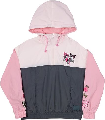 Loungefly Unisex Sanrio My Melody and Kuromi Unisex Windbreaker Jacket in Saudi Arabia