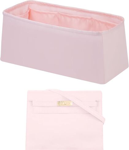 Purse Handbag Silky Organizer Insert Keep Bag Shape Fits Hermes Kelly Dance Bags, Luxury Handbag Tote Lightweight Sturdy(Kelly Dance,Black) in Saudi Arabia