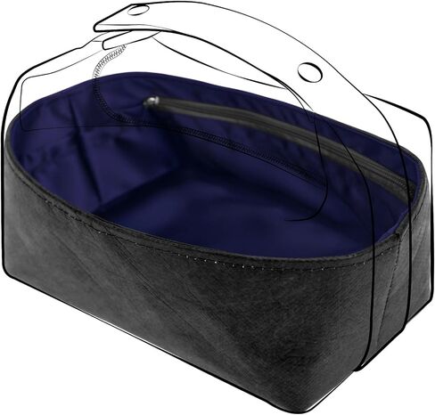 DGAZ Lightweight Purse Organizer Insert for Hermes-Bride A Brac Bags,silk and DupontPaper handbag inner for Luxury Bag(Large,Craie) in Saudi Arabia