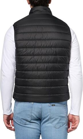 HUGO mens Contrast Logo Lightweight Nylon Padded Vest in Saudi Arabia