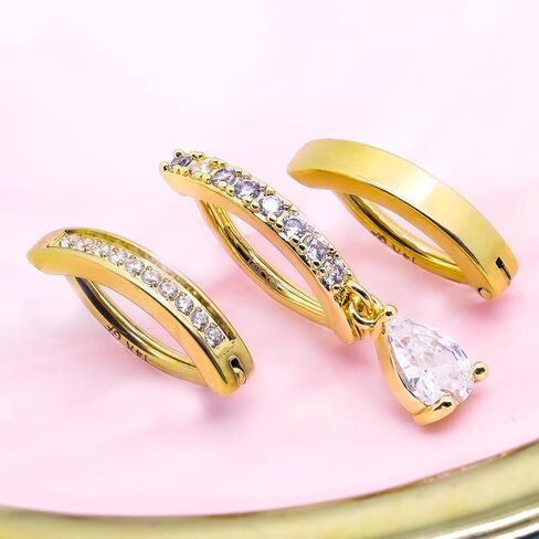 14K الذهب معبأ البطن زر الدائري 14G السرة الفولاذ المقاوم للصدأ الفرس حلقات البطن هوب تشيكوسلوفاكيا دمعة عكس البطن زر خواتم البطن الثقب مجوهرات للنساء ﻿ in Saudi Arabia