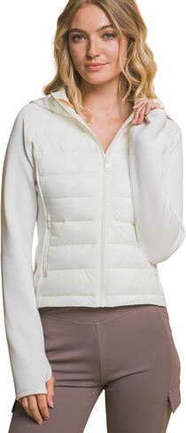 Love Tree Women's Padded Long Sleeve Thumb Hole Jacket in Saudi Arabia