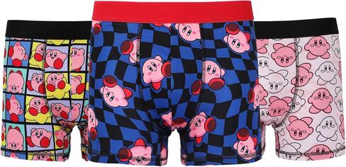 Bioworld Kirby Character Prints Men’s 3-Pack Boxer Briefs in Saudi Arabia