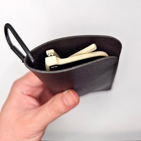 عبوتان من حافظة النظارات الشمسية المعلقة، باللون الأسود، وحامل تخزين النظارات in Kuwait