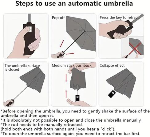 Umbrellas Windproof Travel, Light Portable and automatic Folding Rain Umbrella, All-weather UV protection,Waterproof Canopy - Fits Car & Backpack in Saudi Arabia