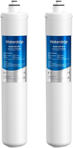 Waterdrop H-300 Under Sink Water Filter, 24000 Gallons, Replacement Cartridge for Everpure H-300, H-300-NXT, 7CB5, EV9270-71, EV9270-72, EV9618-11, EV9855-50, EV9282-01, Pack of 1 in Kuwait