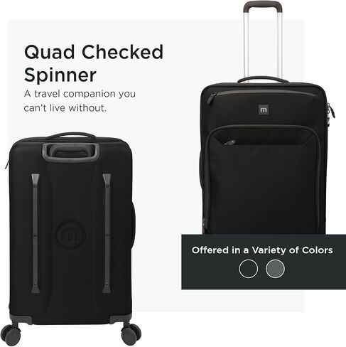 TravisMathew Quad Checked Spinner TMB401, Black in Saudi Arabia