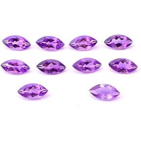 Lot of AAA Quality Natural African Amethyst 4x2mm Marquise Shape Faceted Cut Calibrated Size Loose Gemstone | Natural Amethyst Stone | 4x2mm Amethyst Birthstone Month February in Saudi Arabia