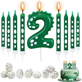 شموع عيد ميلاد الديناصورات رقم 3، 19 قطعة من أعلى كعكة الديناصورات مع مجموعة بيض دينو، شموع أرقام الكيك للأولاد والبنات احتفالات عيد ميلاد الطفل الثالث، زينة عيد ميلاد الديناصورات in Kuwait