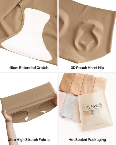 Sexy Underwear for Women Panties for Women Seamless Cotton Briefs for Women in Saudi Arabia
