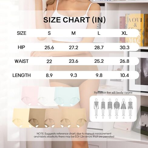 Sexy Underwear for Women Panties for Women Seamless Cotton Briefs for Women in Saudi Arabia
