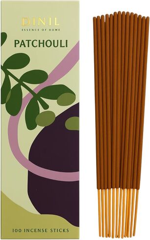 Dinil Palo Santo Incense Sticks – 100 Sticks | Hand-Rolled, Charcoal-Free | Clean Burn, Low Smoke | Aromatic Incense for Meditation, Yoga & Home Fragrance in Kuwait