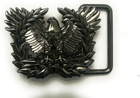 Warrant Officer Eagle Rising Mini Belt Buckle for Dress Uniform and Formals. in Saudi Arabia