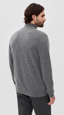 Vince Men's Cashmere Quarter Zip Sweater in Saudi Arabia