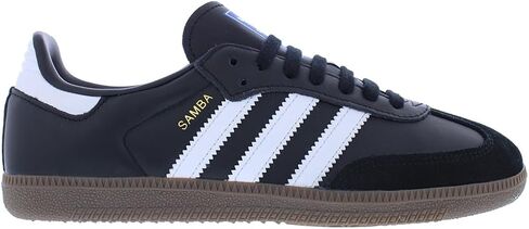 حذاء adidas Samba OG النسائي مقاس 8.5، اللون: أسود أساسي/أبيض سحابي/لثة in Kuwait