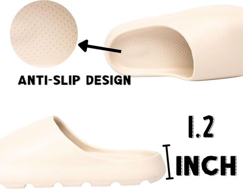 Cloud Slippers for Women and Men Soft Ultra Cushion Pillow Slide Sandals Summer Beach Shoes with Thick Sole in Saudi Arabia