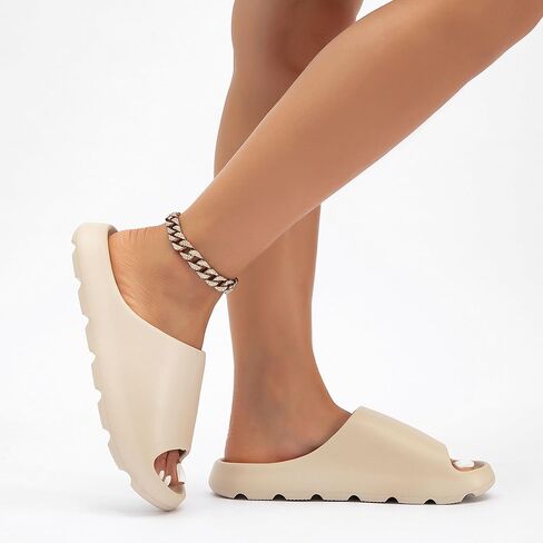 Cloud Slippers for Women and Men Soft Ultra Cushion Pillow Slide Sandals Summer Beach Shoes with Thick Sole in Saudi Arabia