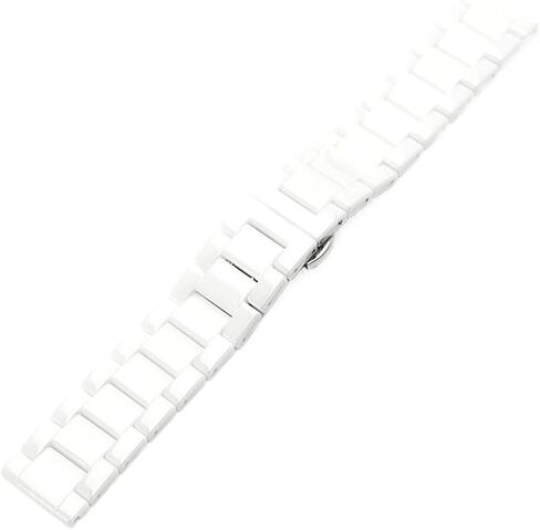 Ceramic Watch Band,18mm Universal Quick-release Strap, Stainless Steel Folding Buckle Wristband in Saudi Arabia