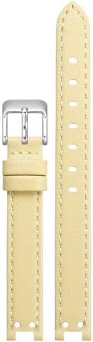 Leather watch strap for Anne Klein AK2156/2157/2618 notched watchband design. in Saudi Arabia