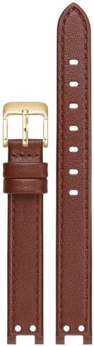 Leather watch strap for Anne Klein AK2156/2157/2618 notched watchband design. in Saudi Arabia