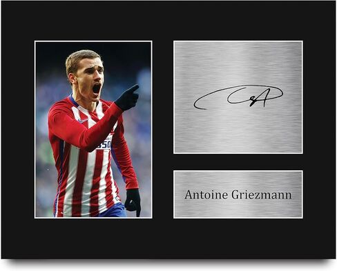 HWC Trading Antoine Griezmann Gifts Signed Printed Autograph Atletico Madrid Print Photo Picture Display - US Letter Size in Saudi Arabia