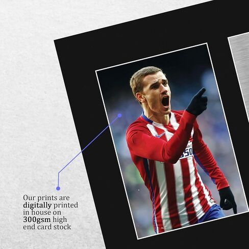 HWC Trading Antoine Griezmann Gifts Signed Printed Autograph Atletico Madrid Print Photo Picture Display - US Letter Size in Saudi Arabia