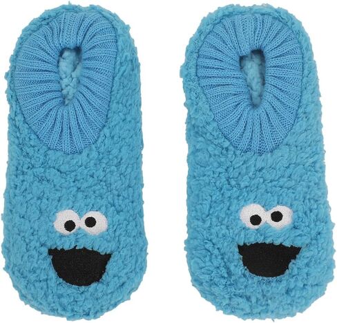 Bioworld Sesame Street Cookie Monster Themed Women's Slipper Sock in Saudi Arabia
