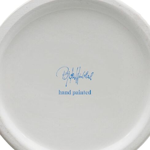 Bjorn Wiinblad Lady مع مزهرية قبعة، وردي وأصفر، ارتفاع 8.1 بوصة، يتضمن صندوق هدايا in Kuwait