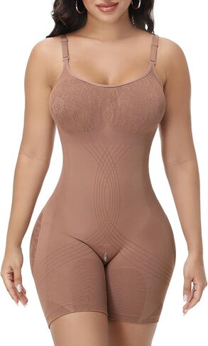 بدلة للجسم للنساء للتحكم في البطن بدون خياطة لكامل الجسم وشد المؤخرة من فاجا كولومبياناس in Kuwait