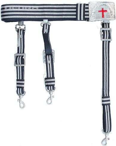 MASONIC KNIGHTS TEMPLAR Ceremonial Sword Belt & Buckle for Sir Knight SIZE Adjustable 36 TO 50 INCHES in Saudi Arabia