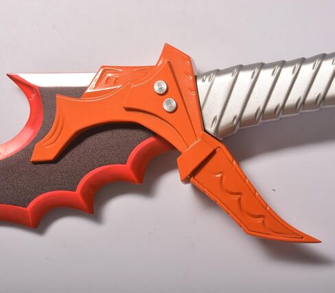All Metal Anime Knight Killer Kasaka Sword Sung Jingwoo with Display Stand for Collection, Cosplay-21.7 Inch Red in Saudi Arabia