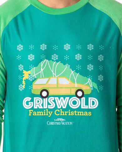 مجموعة بيجامة النوم العائلية Griswold للرجال من INTIMO National Lampoon's Christmas Vacation in Saudi Arabia