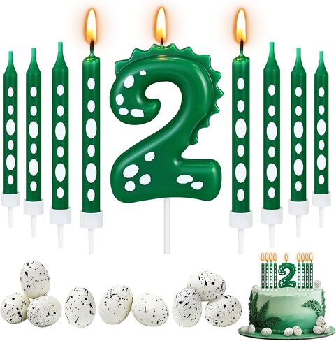 شموع عيد ميلاد الديناصورات رقم 3، 19 قطعة من أعلى كعكة الديناصورات مع مجموعة بيض دينو، شموع أرقام الكيك للأولاد والبنات احتفالات عيد ميلاد الطفل الثالث، زينة عيد ميلاد الديناصورات in Kuwait