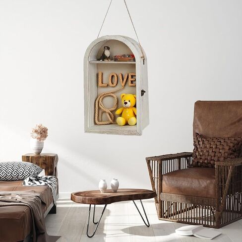 إطار صندوق ظلال مقاس 11 × 16 مع زجاج شبكي، إطار صندوق ظل عميق مع ظهر من الكتان وأرفف قابلة للإزالة، علبة عرض زجاجية خشبية للميداليات والصور والتذكارات والجوائز، عمق 4 بوصات (أبيض) in Kuwait