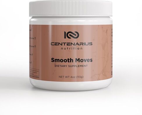 Centenarius Nutrition Smooth Moves – Gentle Botanical Bowel Support Blend with Cascara Sagrada & Aloe Ferox – Natural Digestive Balance, Occasional Relief, Non-Habit Forming Daily Comfort Capsules in Saudi Arabia