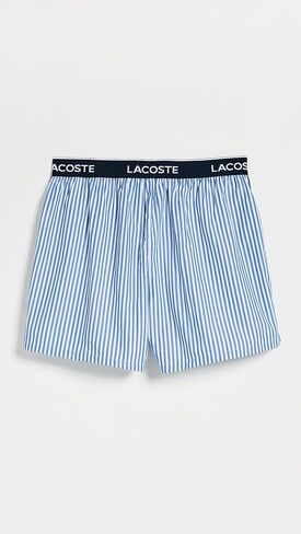 مجموعة من 3 بوكسرات بوكسر قطنية للرجال من Lacoste in Saudi Arabia