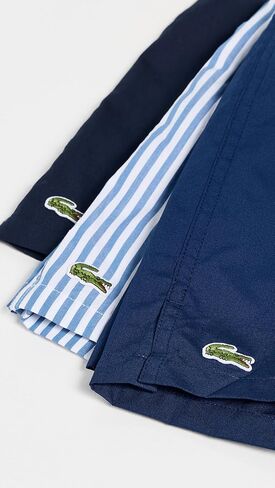مجموعة من 3 بوكسرات بوكسر قطنية للرجال من Lacoste in Saudi Arabia