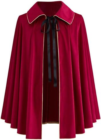 تيودور نصف الكتف كيب القرون الوسطى عصر النهضة النبيلة زي الرجال تيودور الملك رن Faire شال كيب عباءة in Kuwait