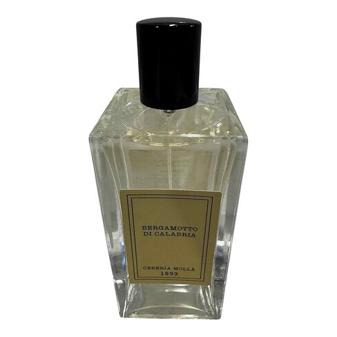 Cereria Molla 1899 Bergamotto di Calabria رذاذ الغرفة ورذاذ الجسم، عطر البحر الأبيض المتوسط ​​مع الهيل وخشب الصندل والأوكالبتوس، 3.4 أونصة سائلة in Saudi Arabia