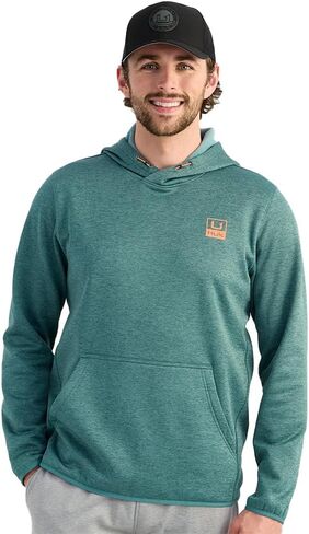HUK mens Coldfront+ Pullover Hoodie, Performance Fishing Hoodie for Men in Saudi Arabia