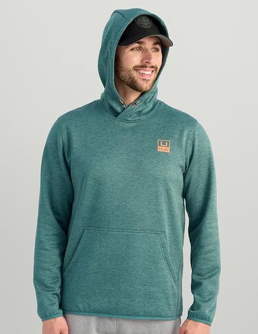 HUK mens Coldfront+ Pullover Hoodie, Performance Fishing Hoodie for Men in Saudi Arabia