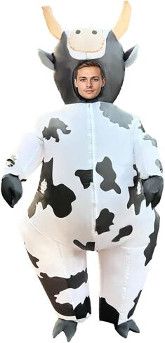 Cow Costume Inflatable Suits For Adults Halloween Costumes Blow Up Costume in Saudi Arabia