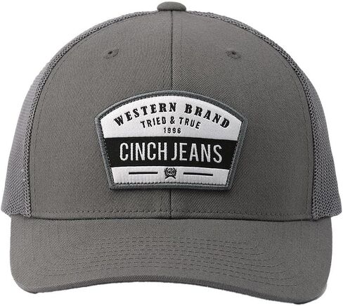 Cinch Men's Grey Western Brand Cap in Saudi Arabia