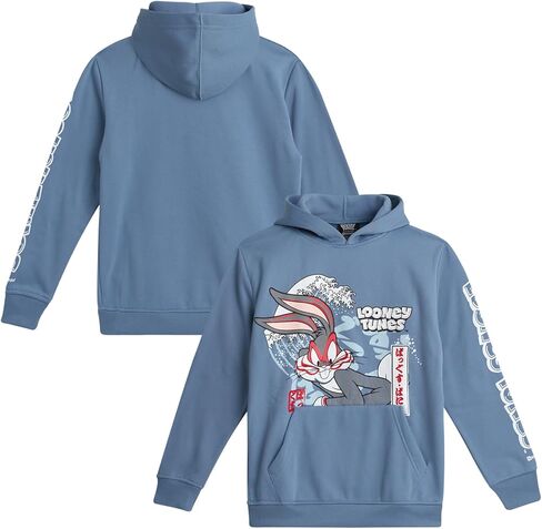 Southpole Boys Graphic Hoodie - Looney Tunes Bugs Bunny Tom and Jerry Pullover Hooded Sweatshirts for Boys (Sizes: 8-20) in Kuwait