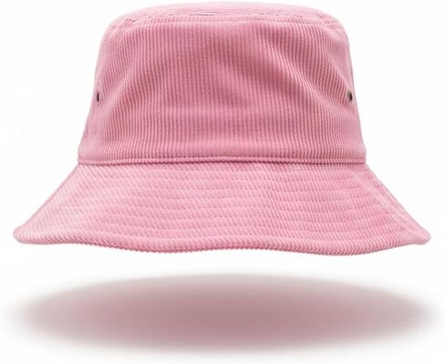 Vintage Corduroy Bucket Hat, Cotton Blend, Unisex, Multiple Colors, Foldable Design for Casual Wear, Travel, Streetwear in Saudi Arabia
