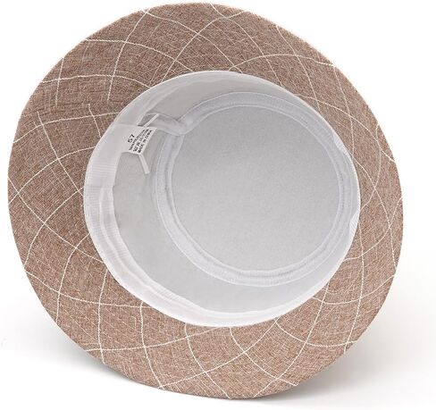 Vintage Fedora Floral Bucket Hat Women Bowler Cloche Hats in Saudi Arabia