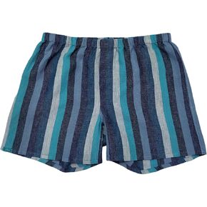 Linen Boxer for Men, Assorted Colors (US, Alpha, X-Large, Regular, Regular, Cross Blue) in Saudi Arabia