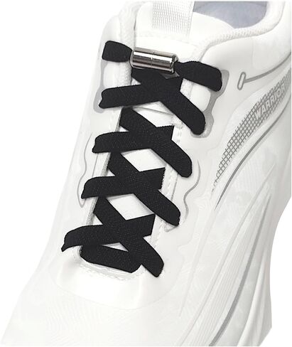 ZHENTOR Elastic Shoe Laces for Sneakers, No Tie Shoelaces for Kids and Adults, Tieless Stretch Shoe Strings in Saudi Arabia